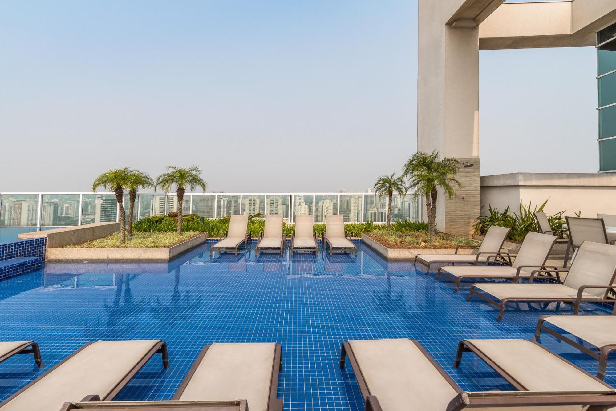 Estilo, Conforto E Vista Panoramica Ideal Para Trabalho Ou Lazer Сан-Паулу Екстер'єр фото