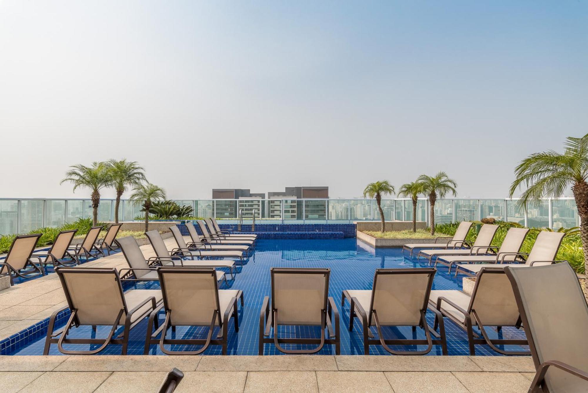 Estilo, Conforto E Vista Panoramica Ideal Para Trabalho Ou Lazer Сан-Паулу Екстер'єр фото